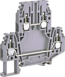 Дворівнева гвинтова клема ETI 003903053 ЕSC2-DBC.2 (2.5мм² сіра)