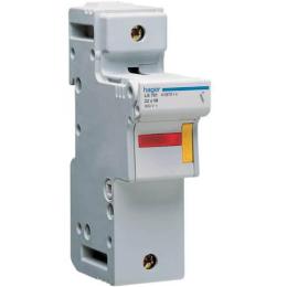 Роз'єднувач запобіжників Hager LS701 L58 1P 125A/690В