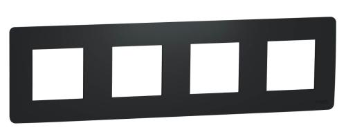4-постова рамка Schneider Electric NU200854 (антрацит)