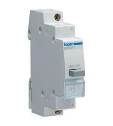Кнопка з фіксацією Hager SVN312,16A 1НО