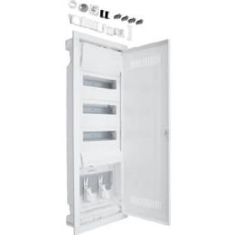 Гібридний щит внутрішній Hager VU603WWH Volta Hybrid 36М і 1 панель для ММ з пластиковими дверима