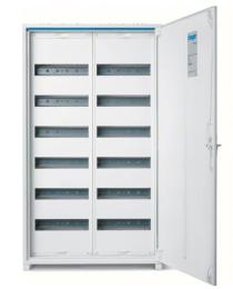 Щит металевий Univers FWB62S на 144 модулі накладний тип Hager