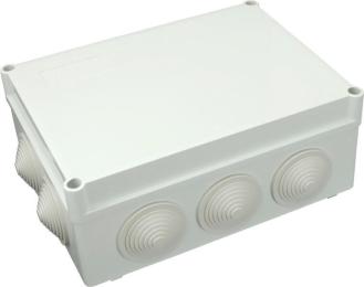 Розподільча коробка SEZ S-BOX 406 190-140-70 IP55 на 10 сальників