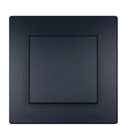 Одноклавішний вимикач Schneider Electric Asfora EPH0100271 (антрацит)