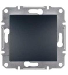 вимикач кнопковий без рамки антрацит Asfora, EPH0700171