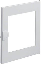 Білі двері Hager VZ131N для 1-рядного щита Volta з прозорим вікном