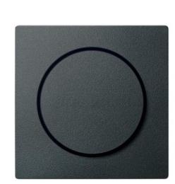 Центральна панель світлорегулятора SYSTEM M антрацит Merten, MTN5250-0414