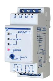 Реле контролю фаз Новатек-Електро РНПП-311.1