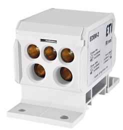 Розподільний блок ETI 001102401 EDBM-2 (160А 1x4-70; 2x4-35; 3x2.5-25)