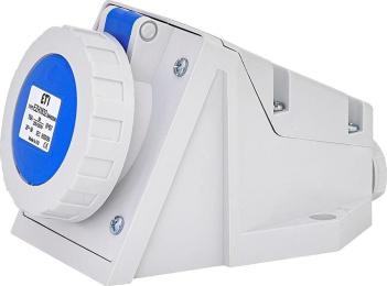 Настінний силовий роз'єм ETI 004482040 EZH-1632 IP67 (16A 230V 2P+PE)