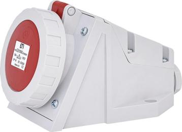 Настінний силовий роз'єм ETI 004482041 EZH-1643 IP67 (16A 400V 3P+PE)