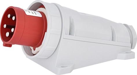 Настінна силова вилка ETI 004482073 EPH-6353 IP67 (63A 400V 3P+N+PE)