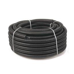 Легка чорна ПВД гофротруба з протяжкою Ø20 мм, Dkc