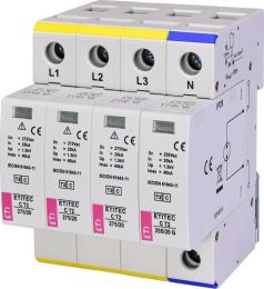 Обмежувач перенапруги ETI 002440403 ETITEC C T2 275/20 (3+1) 4p