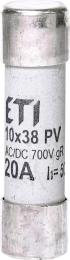 Запобіжник ETI 002625024 CH 10x38 gR-PV 20A 700V (30kA)