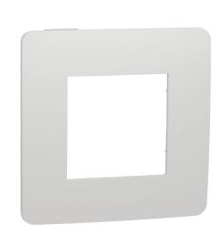Одинарна рамка Schneider Electric NU280218 (білий/білий)