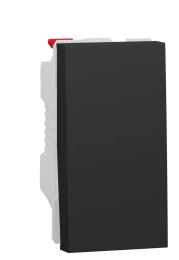 1-клавішний вимикач Schneider Electric NU310154 (схема 1) 10А 1М (антрацит)