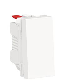 1-клавішний вимикач Schneider Electric NU310618 (схема 1) 10А 1М (білий)