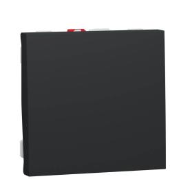 1-клавішний вимикач Schneider Electric NU320154 (схема 1) 10А 2М (антрацит)