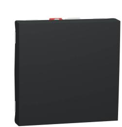 Одноклавішний перемикач Schneider Electric NU320354 (схема 6) 10А 2М (антрацит)