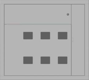 Вбудований поверховий щит Білмакс Б00013650 ЩЕЗО-6 ст.У