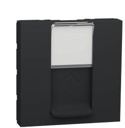 Накладка для RJ45 розетки Schneider Electric NU941154 2М (антрацит)