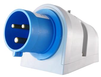 Настінна силова вилка ETI 004482061 EP-3232 IP44 (32A 230V 2P+PE)