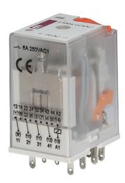 Електромеханічне реле ETI 002473008 ERM4-024AC 4p
