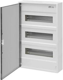 3-рядний зовнішній електрощиток ETI 001100242 ACT 36 PT 36+6 з прозорими дверцятами