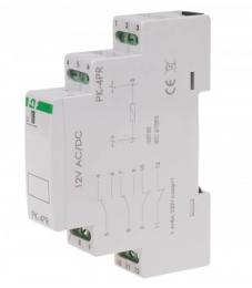 Проміжне реле F&F PK-4PR-12V 12В 2х8 А