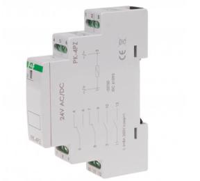 Проміжне реле F&F PK-4PZ-24V 24В 2х8 А