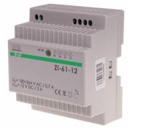 Джерело живлення F&F ZI-61-12V 180-264В AC 2,5А OUT 12В DC 60 Вт