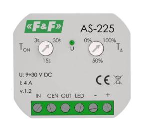 Сходове реле F&F AS-225 9-30В DC 4А