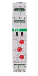 Електронне реле часу F&F PCS-519DUO 195-253В AC/21-27В AC/DC 2х8А