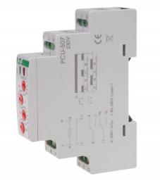 Електронне реле часу F&F PCU-507 195-253В AC 2х8А