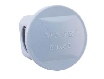 Зовнішня кругла розподільча коробка Wave W000608 Ø50х60мм