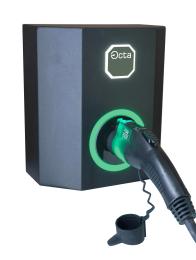 Однофазна зарядна станція для електромобіля Octa Energy W107-C2 на 7кВт (Type 2)