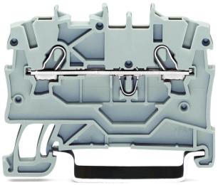 Двоконтактна клема Wago 2000-1201 Topjob S 1,0мм² (сіра)