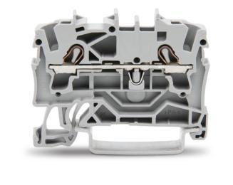 Клема Wago 2002-1201 Topjob S Ex 2,5мм² (сіра)