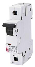 Автоматичний вимикач ETI 250В DC 16А 6кА C