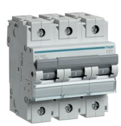 Автоматичний вимикач HLF380S (3р,С,80А) Hager