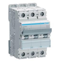 Автоматичний вимикач NDN363 (3p,D,63А) Hager