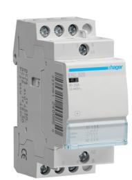 Контактор 25A ESC325 (3НО, 230В) 2м Hager