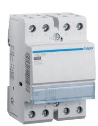 Контактор 63A ESC466 (3НО+1НC, 230В) 3м Hager