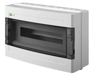 Щит навісний LUX Plus 19 мод. IP55 N+PE ELEKTRO-PLAST (1955-01)