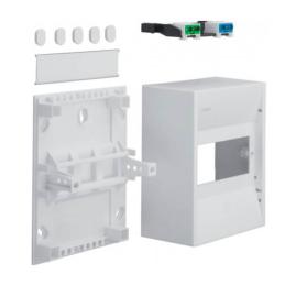 Міні-щит накладний 30V GD106N на 6 модулів Hager