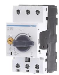 Автомат для захисту електродвигуна 2,4-4,0 А, 2,5м Hager