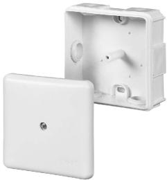 Коробка розподільча без клемника, 87х87х39