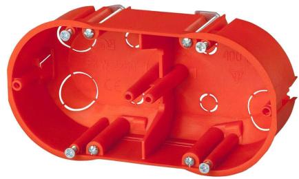 2-місна коробка під гіпсокартон PK-2xØ60