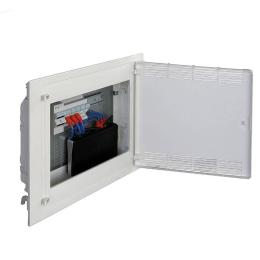 Мультимедійний щит 2-рядний Hager Golf внутрішній (VF218PZF)